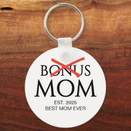 Modern BONUSMAMMA Etablad Nyckelring