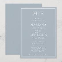 Modern Bord Minimalistisk Boho Ljusgrå Bröllop