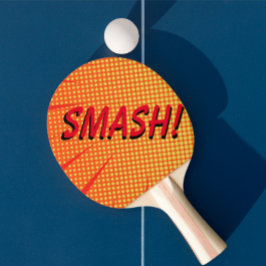 Modern Bord Tennis Smash Red Färg Pingisracket