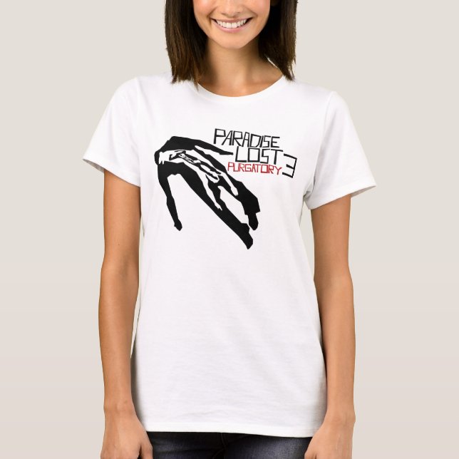 Modern Borttappad 3-skjorta Tee Shirt (Framsida)