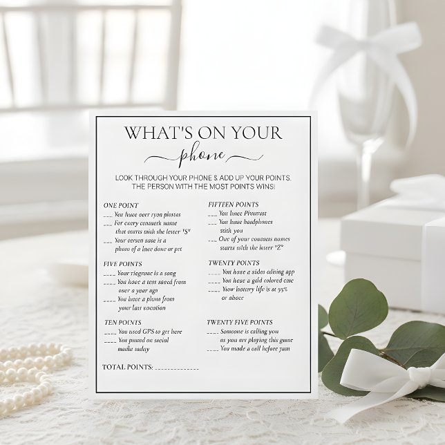 Modern Botanical Bridal Shower Bingo Game (Skapare uppladdad)