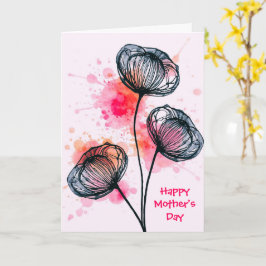 Modern Botanical Illustration Kort