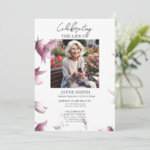 Modern botanisk begravning av minnesgudstjänst e-v