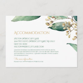 Modern botanisk grey rustik-anläggning tilläggskort