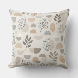 Modern Botanisk Harmoni Kudde