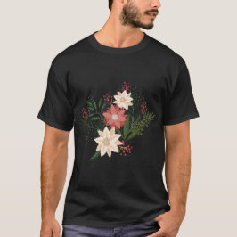 modern botanisk helgdag t shirt