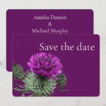 Modern Botanisk Save The Date