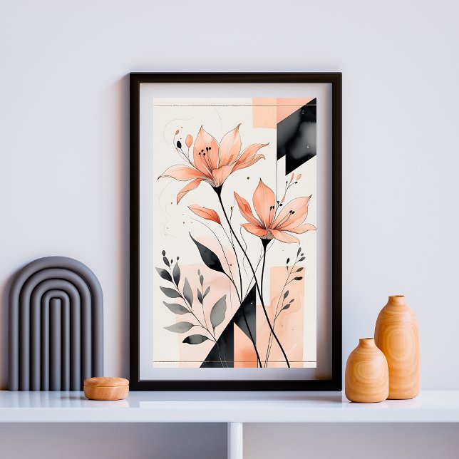 Modern  botaniska duo poster (Skapare uppladdad)