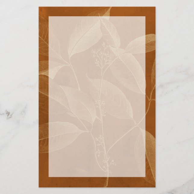 Modern botaniska VI Brevpapper (Framsida)