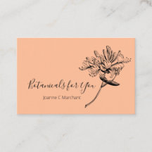 Modern botaniskt skript och honeysuckle UK/Euro