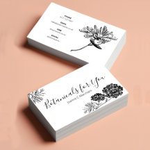 Modern botaniskt skript och ritade blommor, Storbr