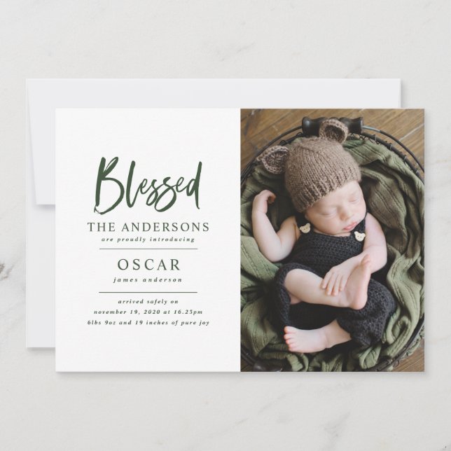 Modern botaniskt välsignad julfoto (Framsida)