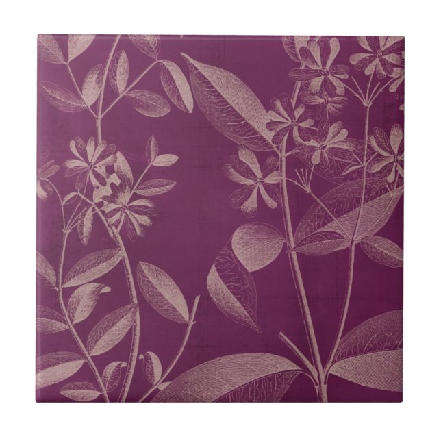 Modern Botany III Kakelplatta (Framsidan)