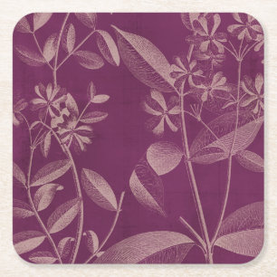 Modern Botany III Underlägg Papper Kvadrat