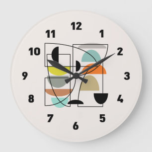 Modern "Bowls" Stor Klocka