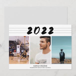 Modern Boy Class of 2022 Photo High School