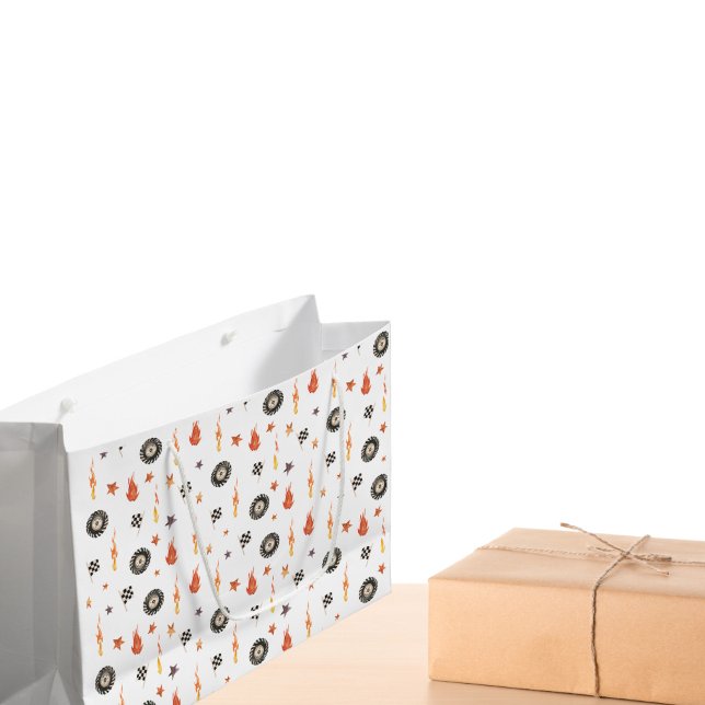 Modern Boys Lastbilar Tävla Checkers Watercolor (Skapare uppladdad)