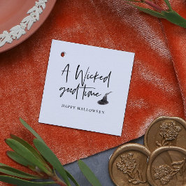 Modern Bra-tidsoffert | HAPPY HALLOWEEN Gåvor Etiketter