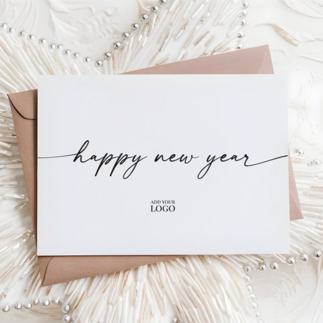 Modern Branded Gott nytt år Card Tack Kort (Skapare uppladdad)