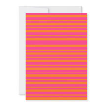 Modern bred cabana-randig i het rosa och orange
