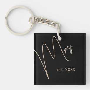 Modern Bride Beige + Black Script