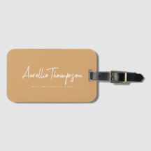 Modern Bridesmaid Möhippa Bachelorette Light Brown