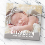 Modern Bright Färg Photo Tack för födelsedagsfoto Magnet<br><div class="desc">Design består av enkel typografi med sans serif-teckensnitt. Lägg till ett anpassningsbar-foto.</div>
