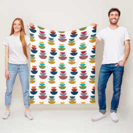 Modern BrightStor-minimalism i mitten av århundrad Fleecefilt