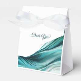 Modern Bröllop-Emerald Grönt- Presentaskar