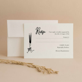 Modern Bröllop OSA Card