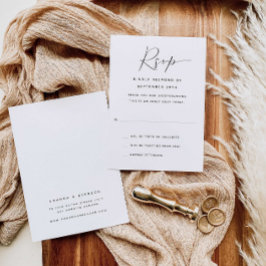 Modern Bröllop OSA för endast vuxen Kort