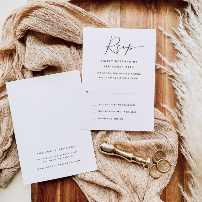 Modern Bröllop OSA för endast vuxen Kort (Skapare uppladdad)