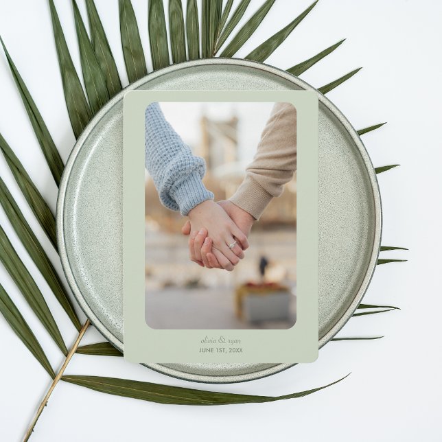 Modern Bröllop | SPARA DATUM | Ljusbild Spara Datumet (Skapare uppladdad)