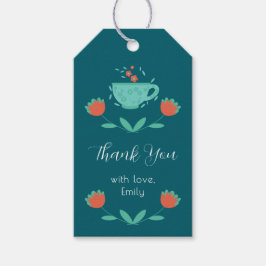 Modern Bröllopsduschar–Eftermiddagste Firar Presen Presentetikett