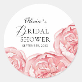 Modern Bröllopsfest Fyrkantig Klistermärke