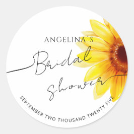 Modern Bröllopsfest Fyrkantig Klistermärke 