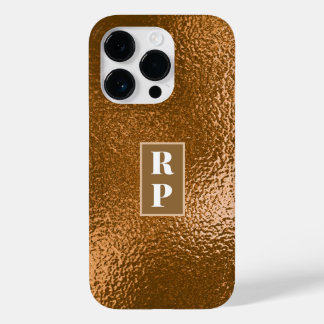 Modern bronze Metallic Textured