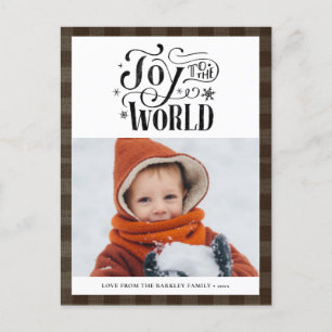 Modern Brown Buffalo Play Roligt Script Simple Hol Vykort