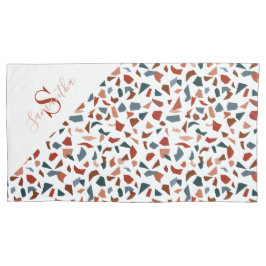 Modern Brown Mönster Monogram