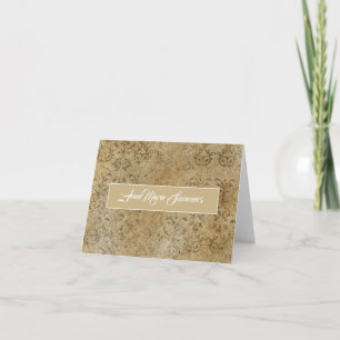 Modern Brown och Tan Granite Kort