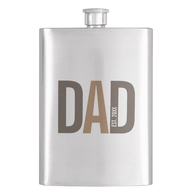 Modern Brown Personlig Pappa, etablerad Fickplunta (Framsidan)