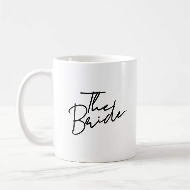Modern brud T-Shirt Kaffemugg (Vänster)