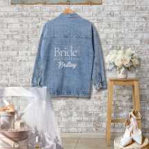 Modern Brudens sida Bride Squad Maid of honor