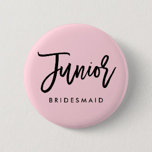 Modern brudens sidajuniorbrudtärna knapp