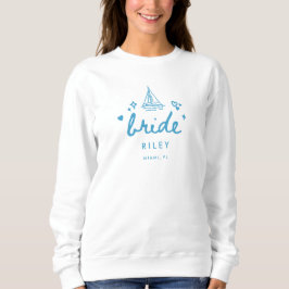 Modern Bruds Namn Lake Möhippa Bröllop T Shirt