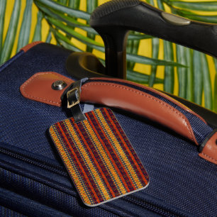 Modern Brun Boho Bagagebricka