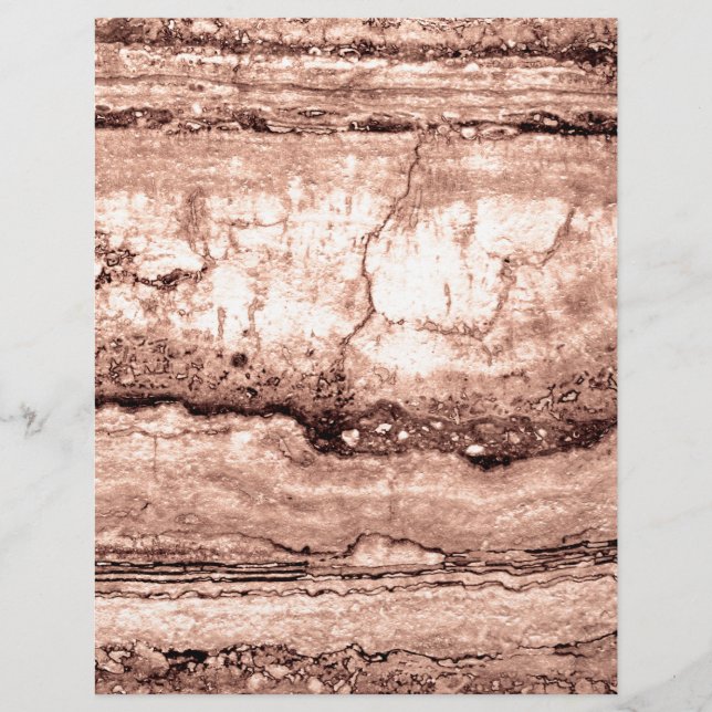 Modern brunbeige sepia-bränd granit av orange (Framsida)