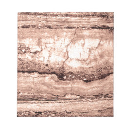 Modern brunbeige sepia-bränd granit av orange anteckningsblock