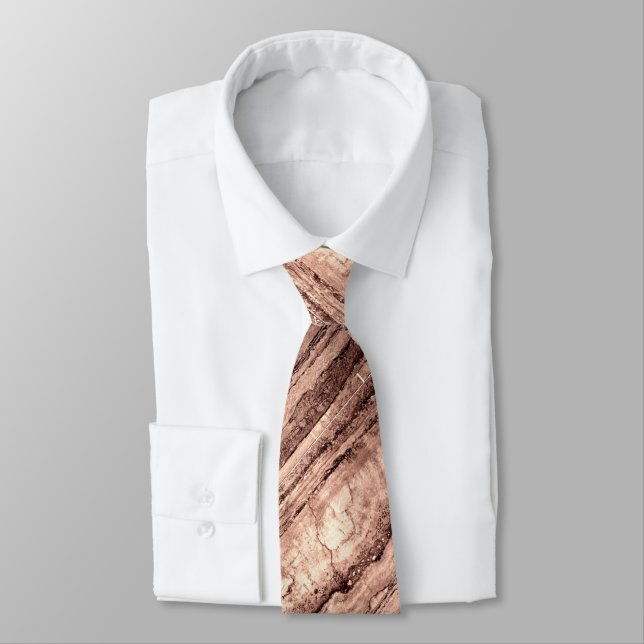 Modern brunbeige sepia-bränd granit av orange slips (Bunden)
