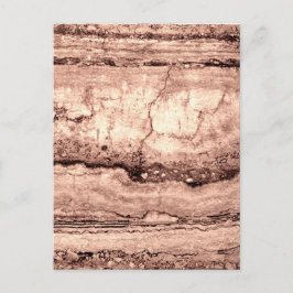 Modern brunbeige sepia-bränd granit av orange vykort